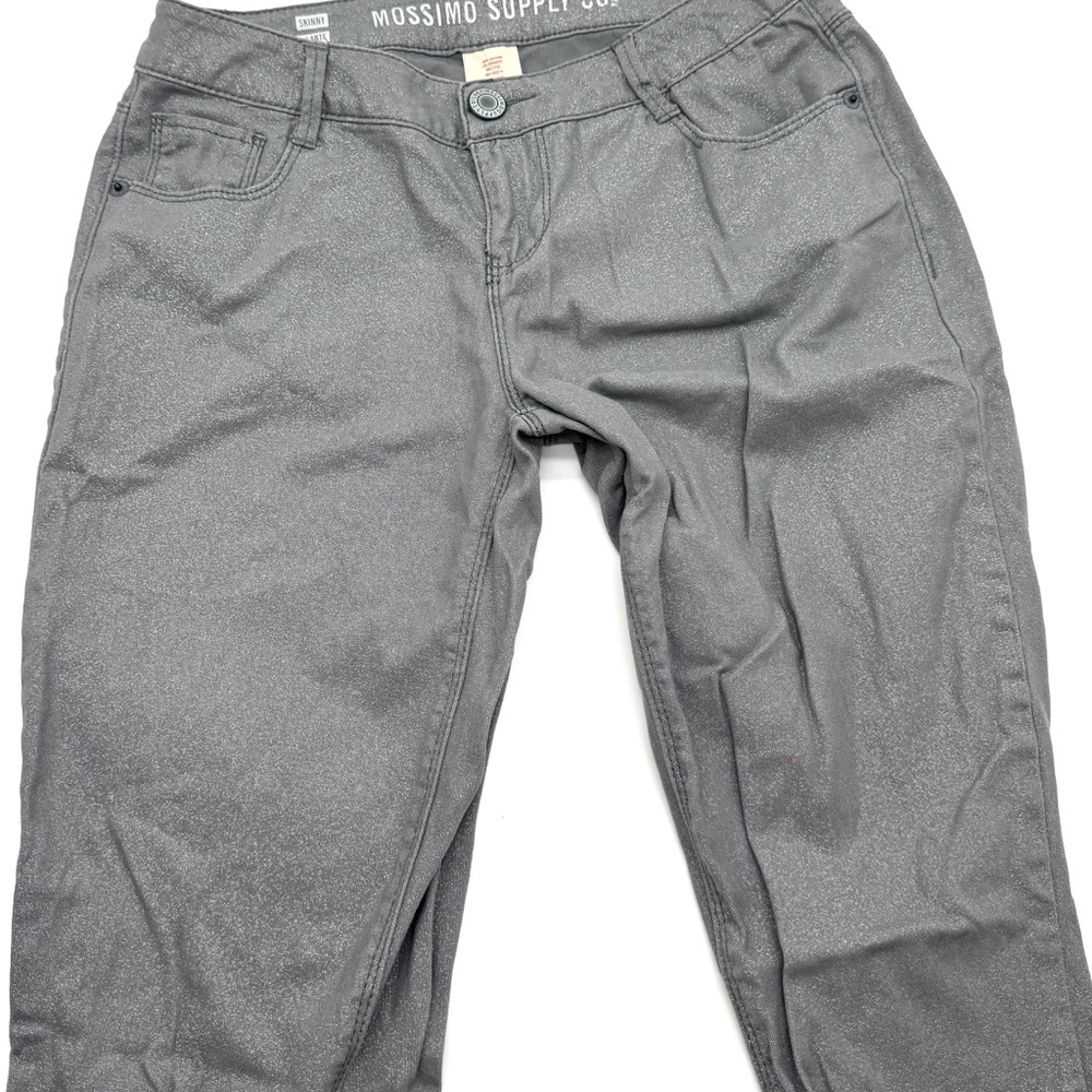 Mossimo Supply Co. Charcoal Skinny Jeans